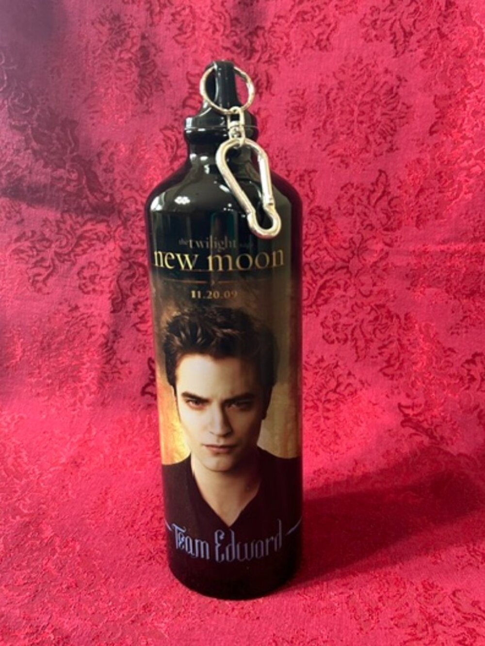 2009 New Moon Twilight Saga Team Edward Aluminum Water Bottle